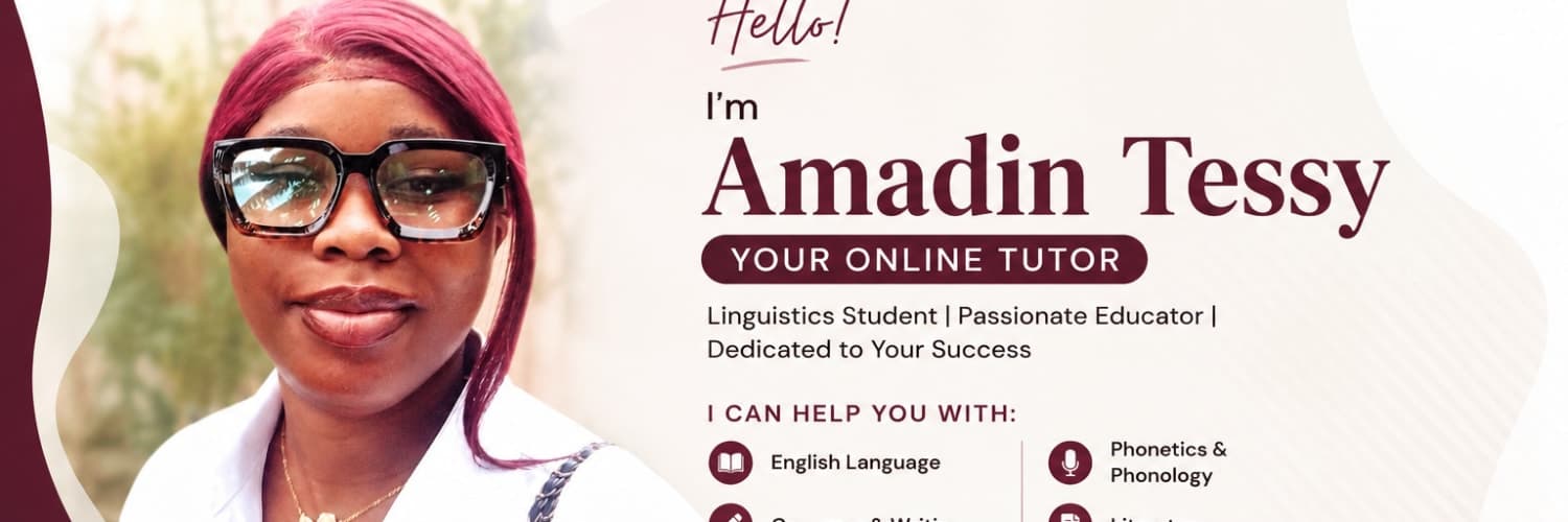 Amadin Tessy's profile banner