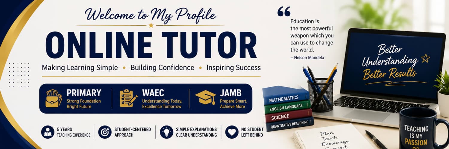 Bolarinwa Ruth Ajayi's profile banner