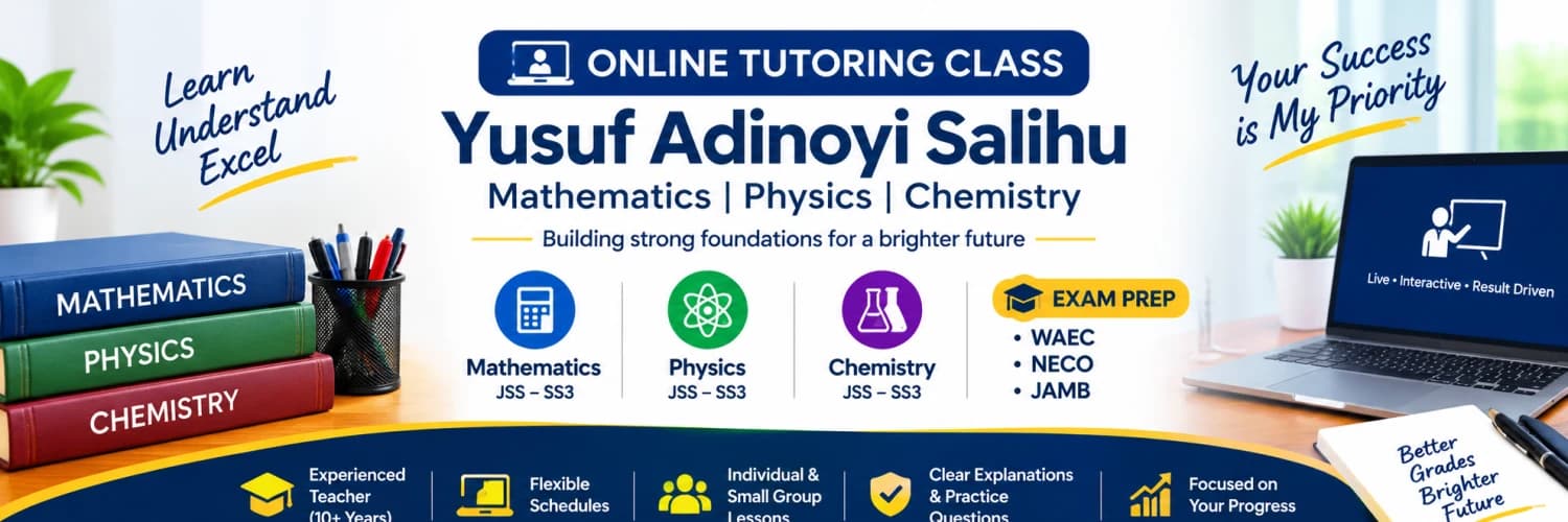 Salihu Yusuf Adinoyi's profile banner